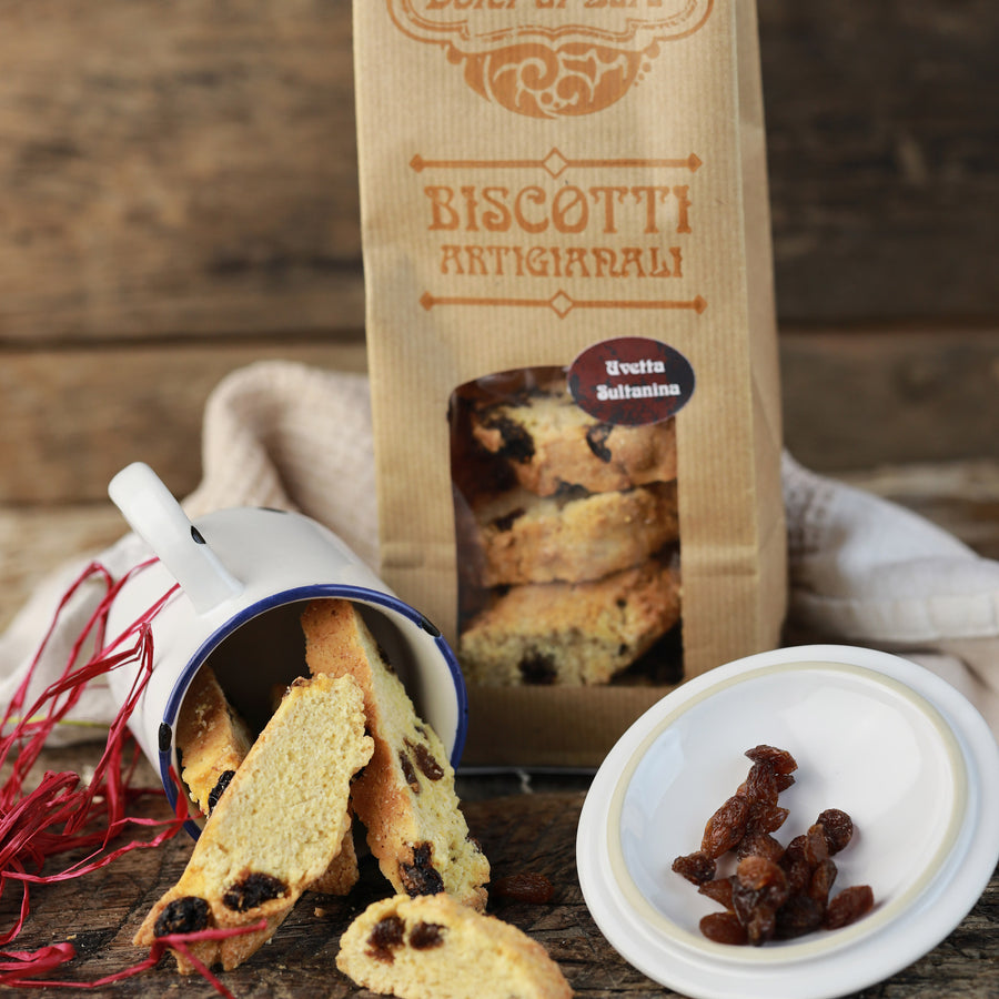 Biscotti artigianali all'Uvetta Sultanina